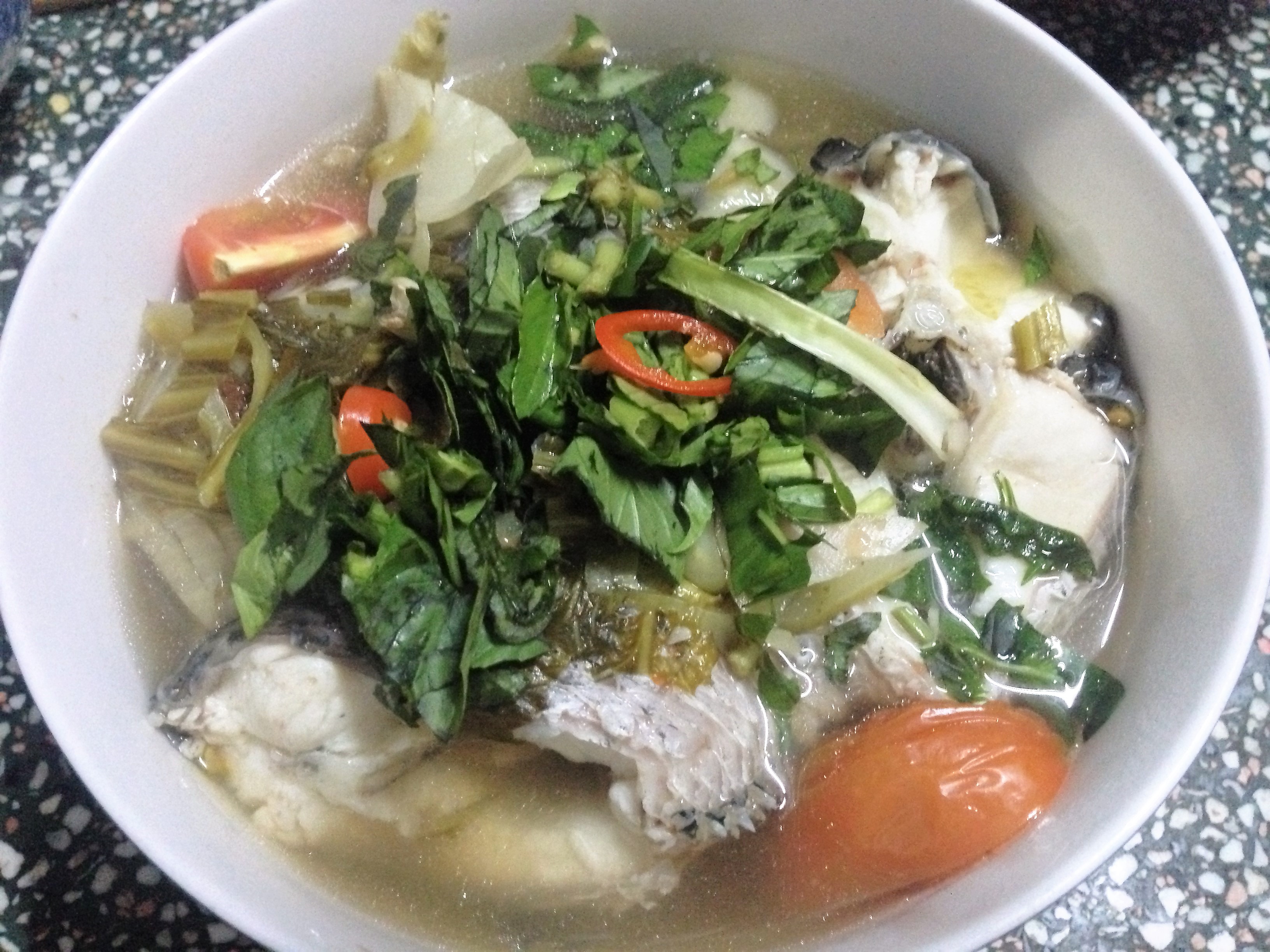 Cá lóc mà nấu cải chua: Món ngon khó cưỡng trong ngày đầu Xuân