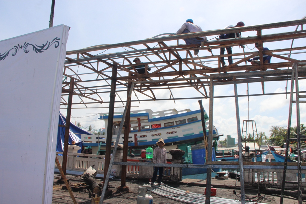 Chợ đêm Phú Quốc một tuần sau khi cháy - Ảnh 3.