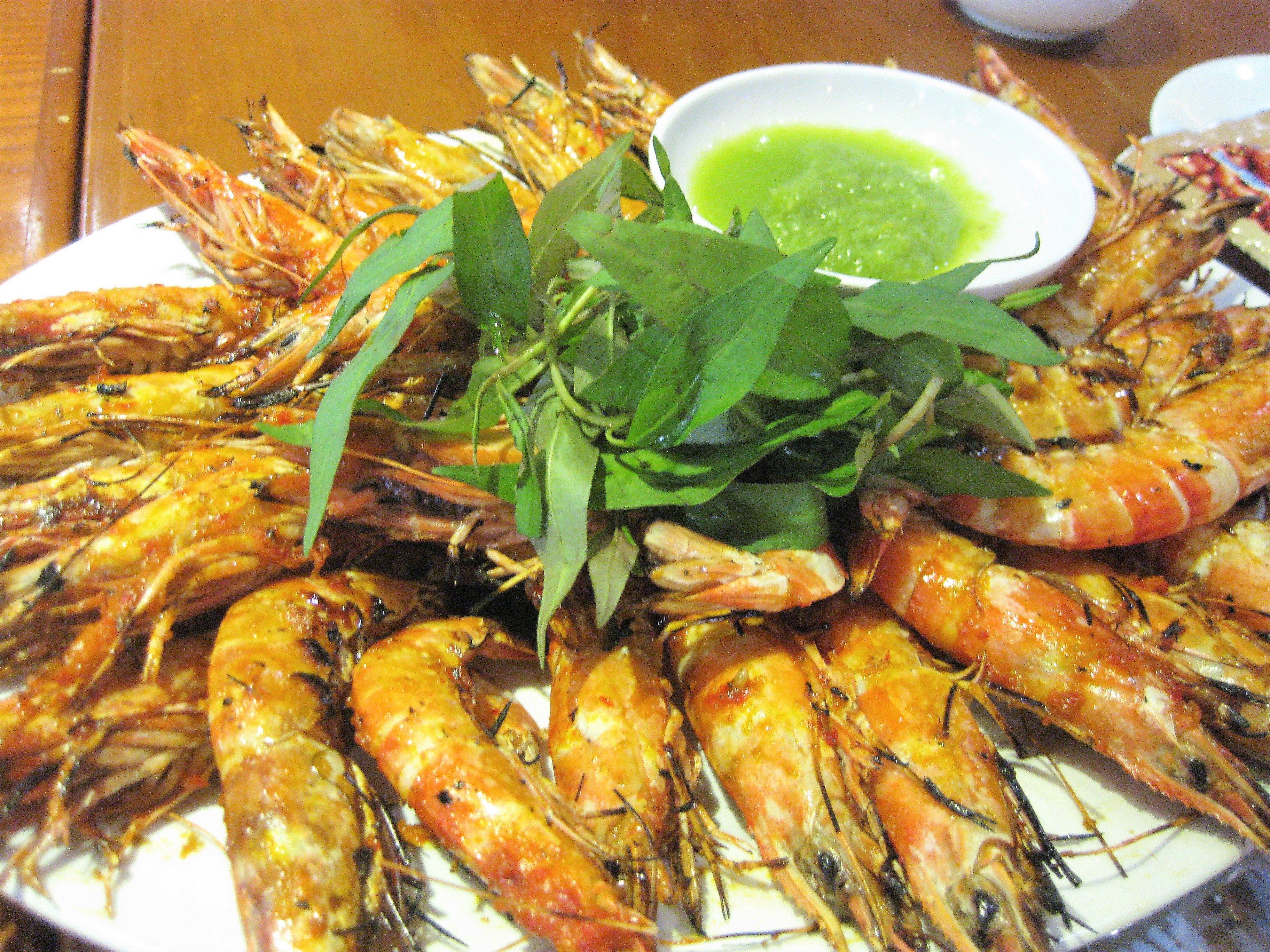 Ngon như tôm sắt nướng muối ớt