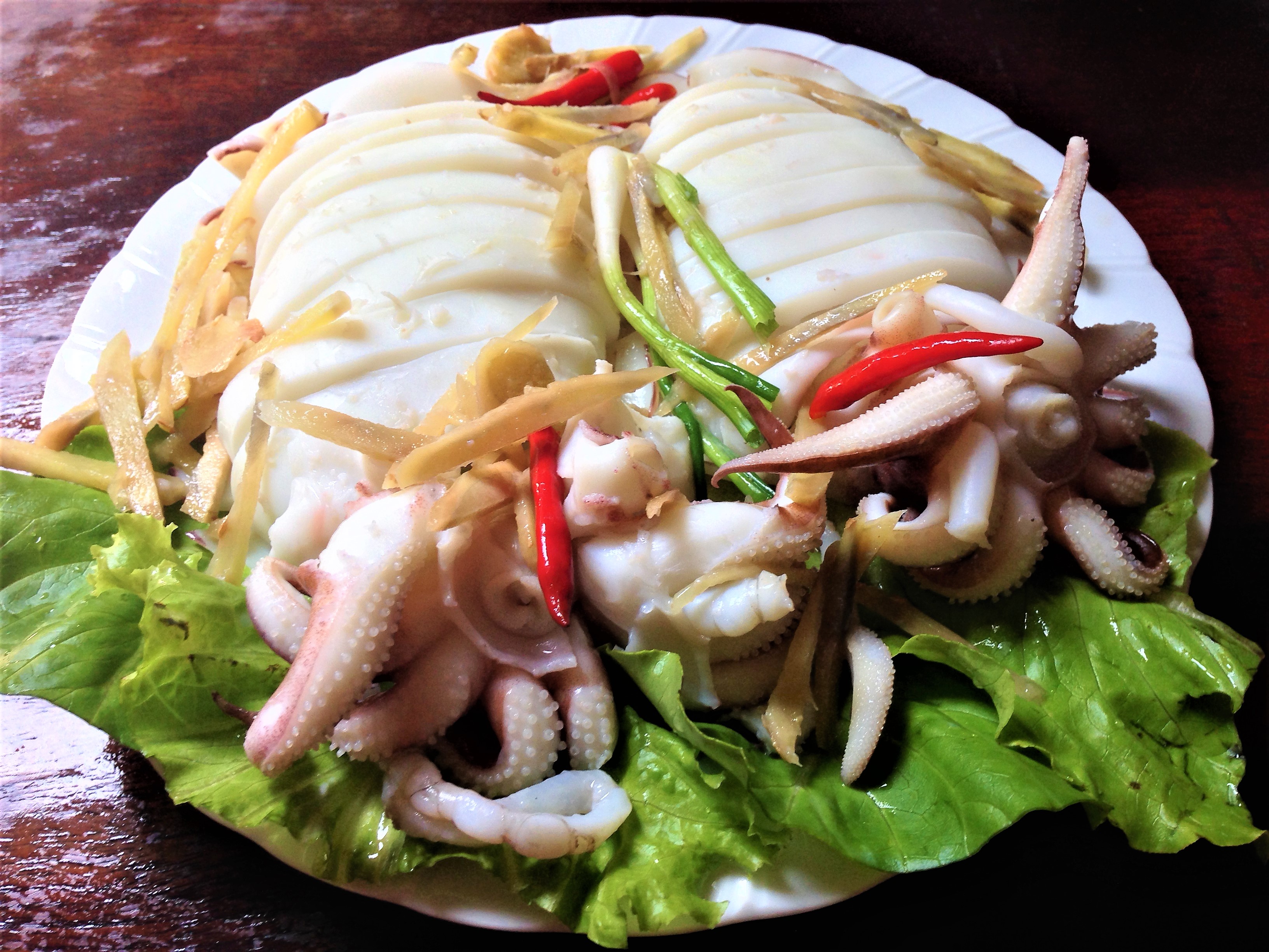 Mực hấp gừng cho ngày cuối tuần - Ảnh 7.