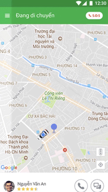 Grab giúp khách kết nối công an khi khẩn cấp - Ảnh 1.