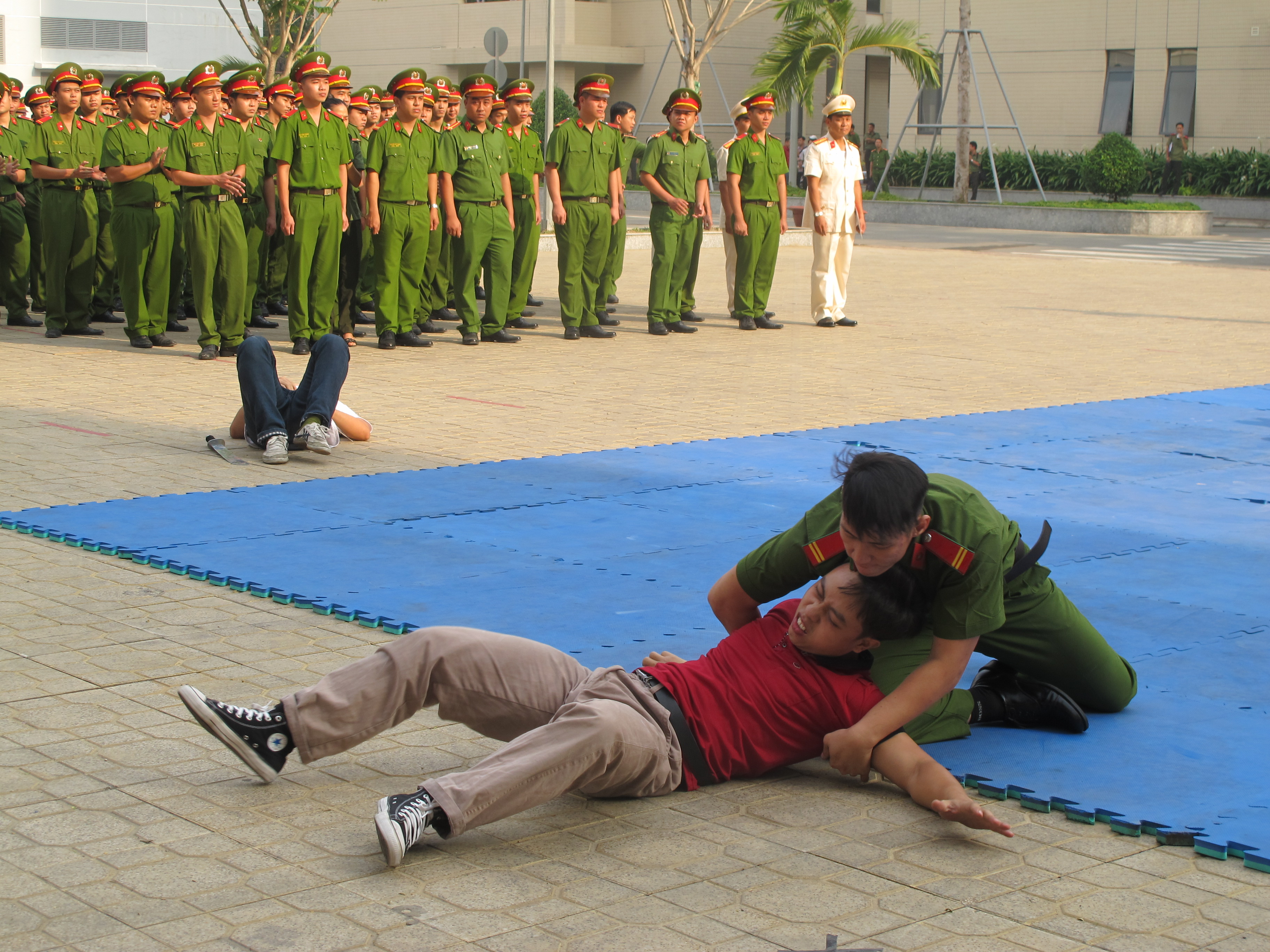 
Hạ gục tội phạm

