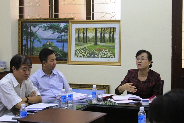 Chủ tịch HĐND TP Nguyễn Thị Quyết Tâm cho biết TP không tiếc tiền cho đầu tư, nghiên cứu khoa học công nghệ