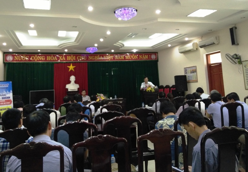 Đề nghị thay người phát ngôn báo chí TP Sầm Sơn