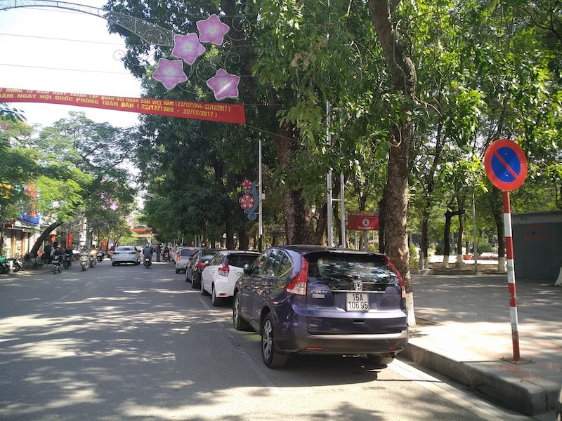 Hải Phòng "quyết" cấm đỗ ô tô ở trung tâm thành phố