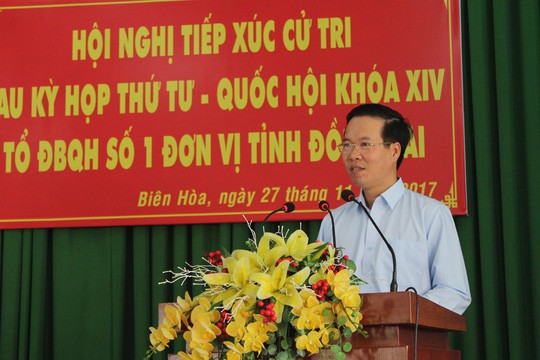 Tiếp xúc cử tri Đồng Nai: Nhiều vấn đề “nóng” được đặt ra