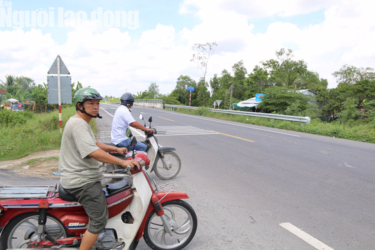 Đường tr&aacute;nh BOT Cai Lậy đang xuống cấp, đầy ổ g&agrave;! - Ảnh 9.