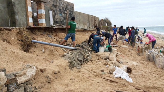 Gi&oacute; mạnh dần, C&ocirc;n Đảo đ&oacute;n 1.000 người tr&aacute;nh b&atilde;o số 16 (Tembin) - Ảnh 13.