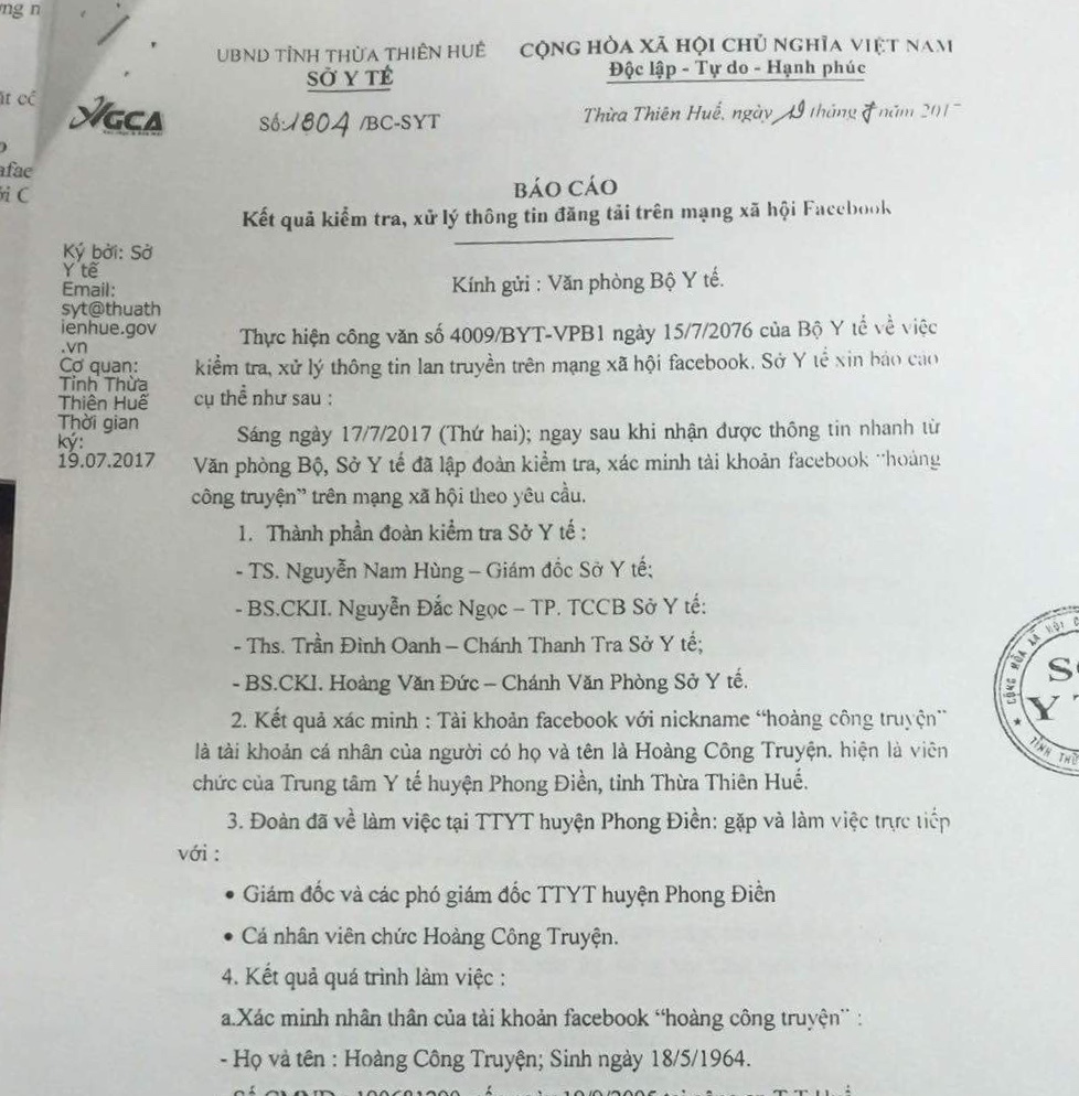 Bộ Y tế kh&ocirc;ng đề nghị xử phạt b&aacute;c sĩ &ldquo;b&ocirc;i nhọ&rdquo; Bộ trưởng - Ảnh 1.