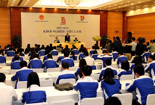Diễn đ&agrave;n đối thoại khởi nghiệp v&agrave; việc l&agrave;m - Ảnh 1.
