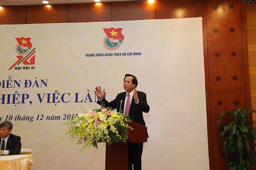 Diễn đàn đối thoại khởi nghiệp và việc làm