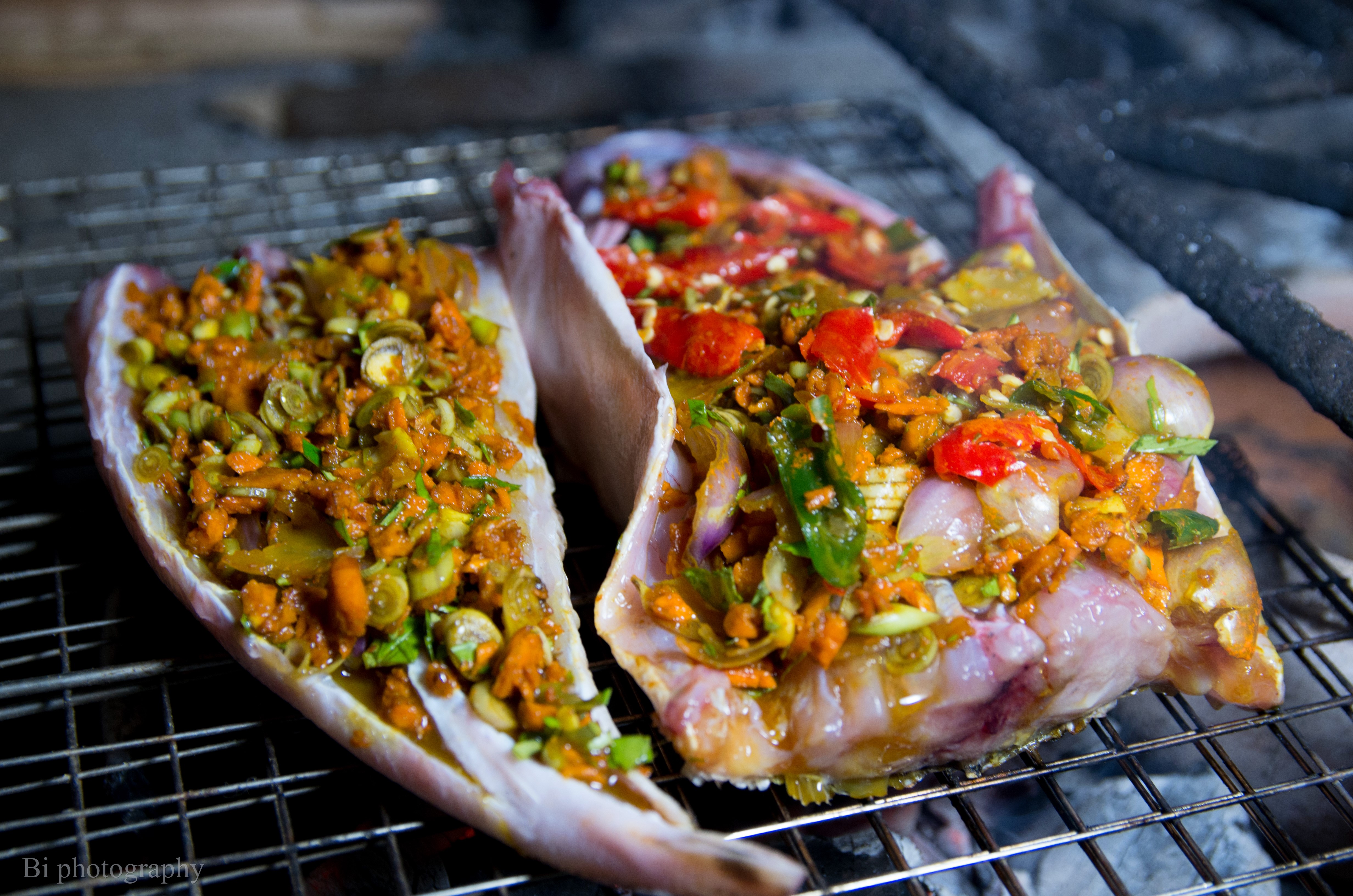 Cá chai nướng ngũ vị