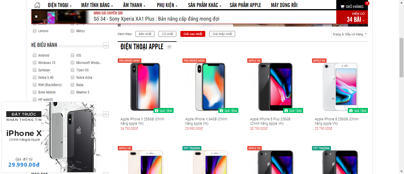 Hôm nay iPhone X chính hãng được bán ra tại Việt Nam