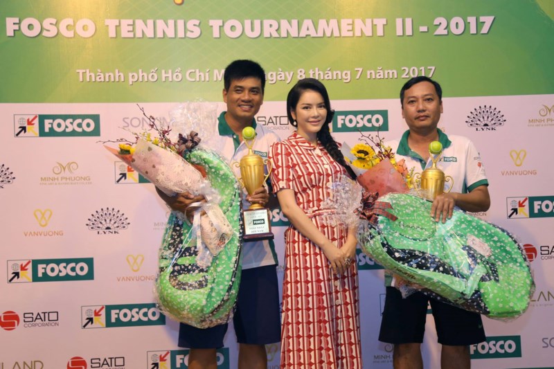 Lý Nhã Kỳ đồng hành cùng Giải Quần vợt FOSCO 2017 - Ảnh 1.