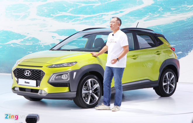 SUV cỡ nhỏ Hyundai Kona chính thức ra mắt