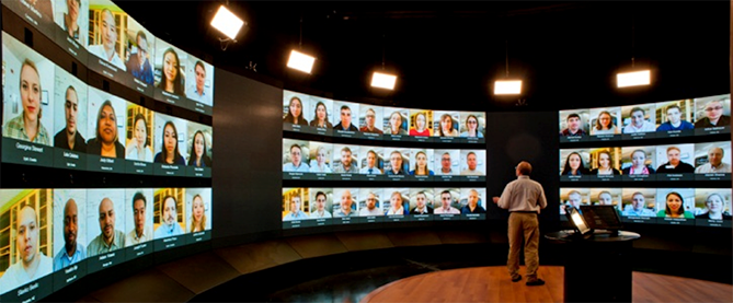 Lớp học HBX Live. Ảnh: Harvard