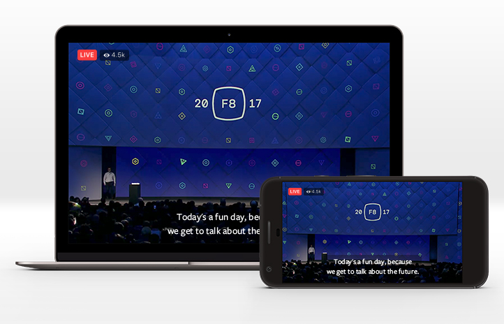 Video trực tiếp phát trên Facebook có thêm tính năng chạy phụ đề
