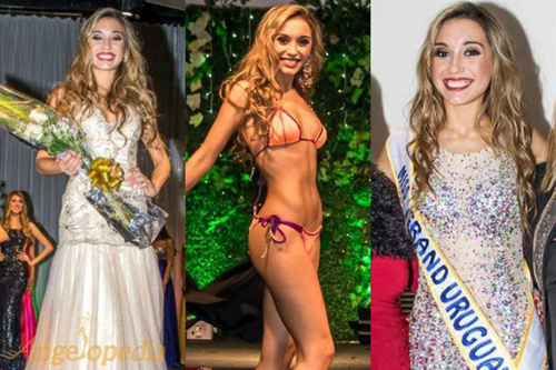 Cận cảnh nhan sắc Hoa hậu Uraguay 2017 - Ảnh 1.