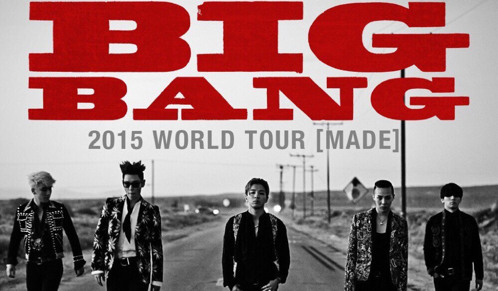 Big Bang dẫn đầu bảng xếp hạng hút khán giả