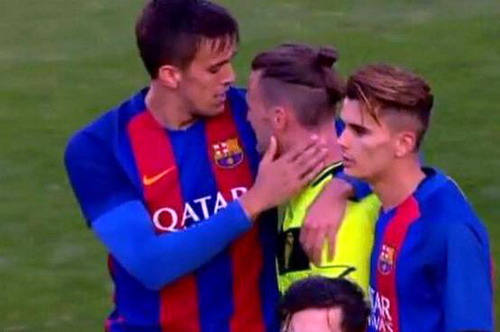 Thắng 12-0, dàn sao trẻ Barcelona gặp phiền phức