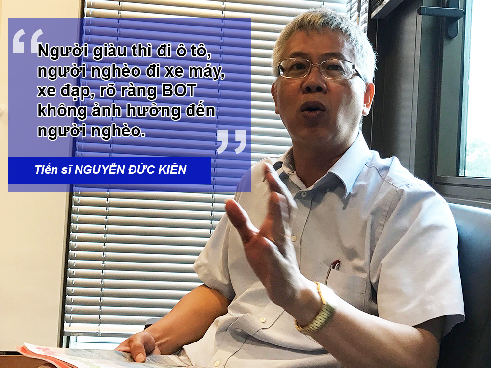 Ông Nguyễn Đức Kiên: BOT tốt, doanh nghiệp vận tải chơi xấu - Ảnh 1.