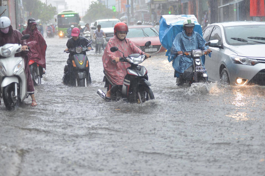 TP HCM: Cảnh báo trên mạng về 40 điểm ngập khi mưa