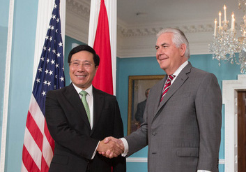 Ngoại trưởng Mỹ Rex Tillerson chúc mừng Quốc khánh Việt Nam