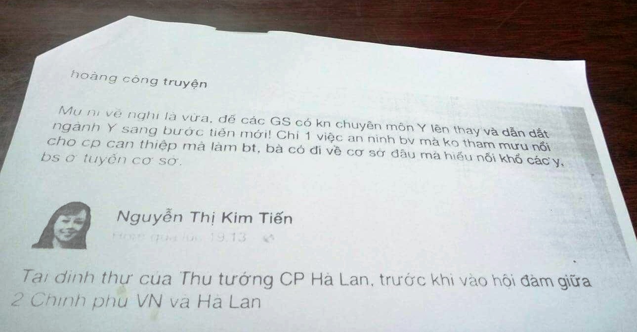 Gi&aacute;m đốc Sở TT-TT tỉnh Thừa Thi&ecirc;n - Huế: Xử phạt BS Truyện l&agrave; đ&uacute;ng! - Ảnh 1.