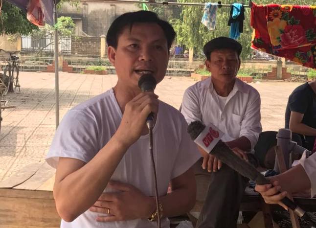 Trưởng ban Tuyên giáo Mỹ Đức nói gì khi được dân Đồng Tâm bàn giao?