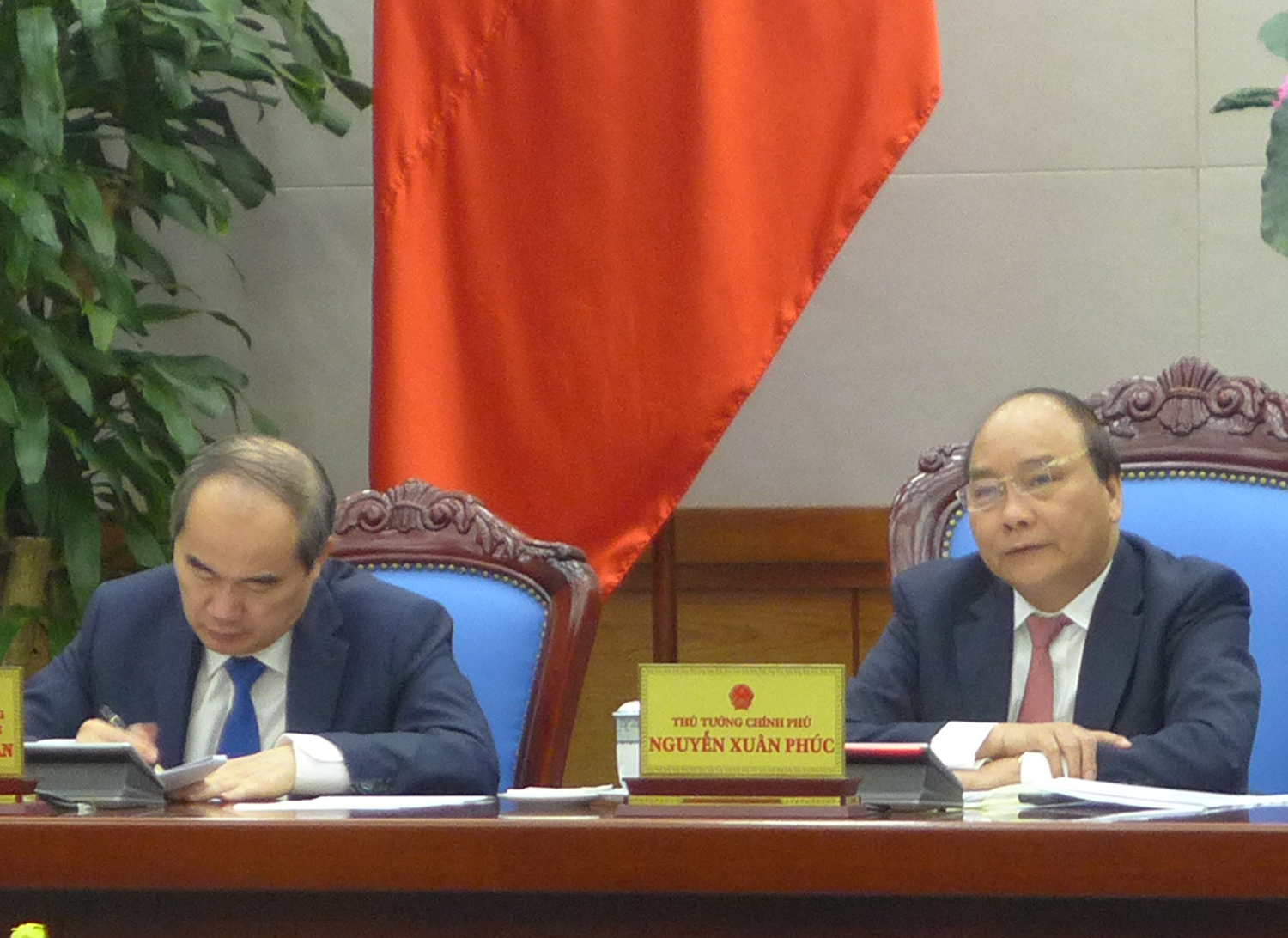 
Thủ tướng Nguyễn Xu&acirc;n Ph&uacute;c cho rằng phong tr&agrave;o thi đua - khen thưởng với gắn chặt với t&igrave;nh h&igrave;nh đất nước - Ảnh: Thế Dũng
