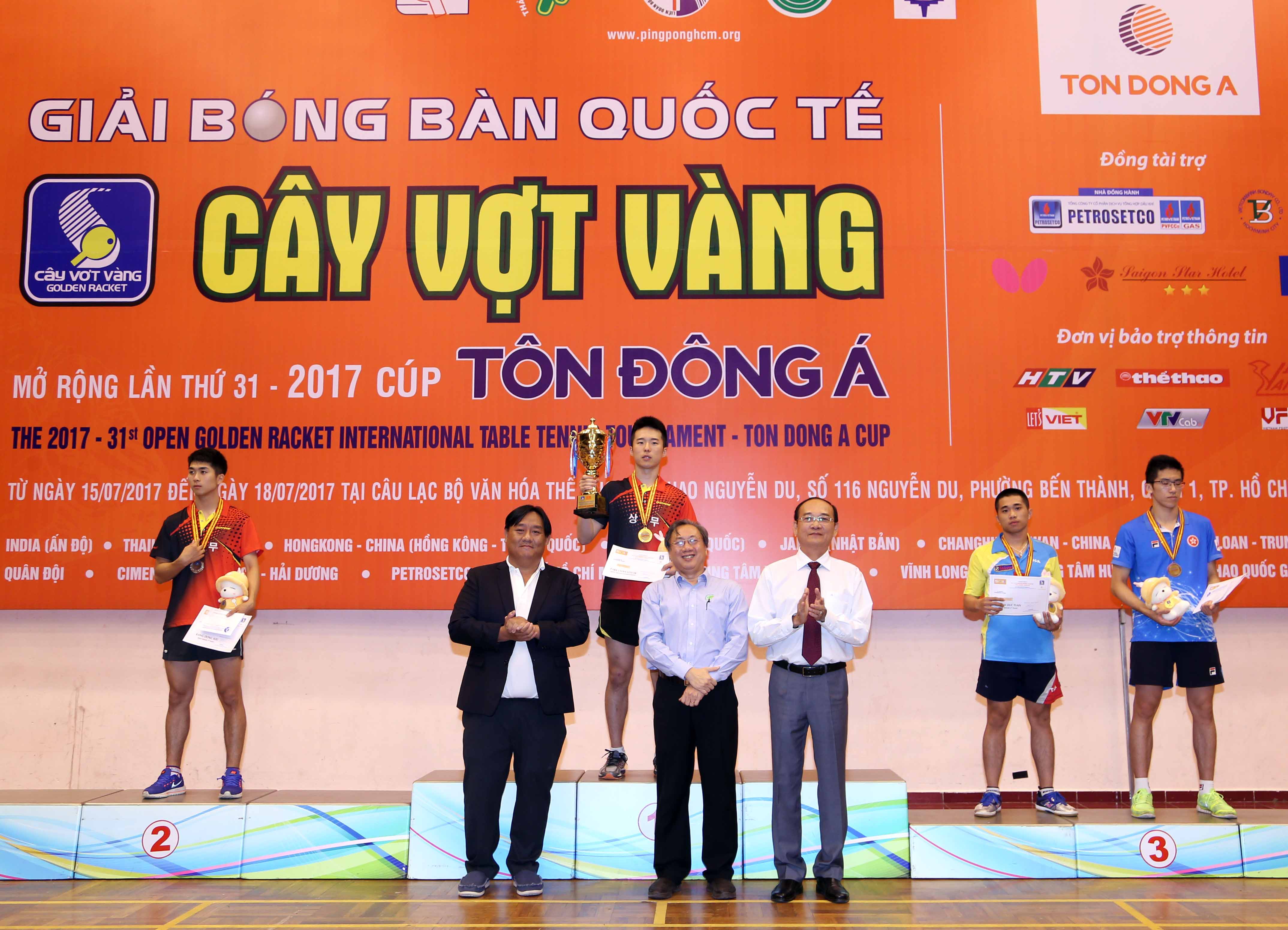 Bóng bàn nữ Thái Lan thắng lớn ở Giải Cây vợt vàng 2017