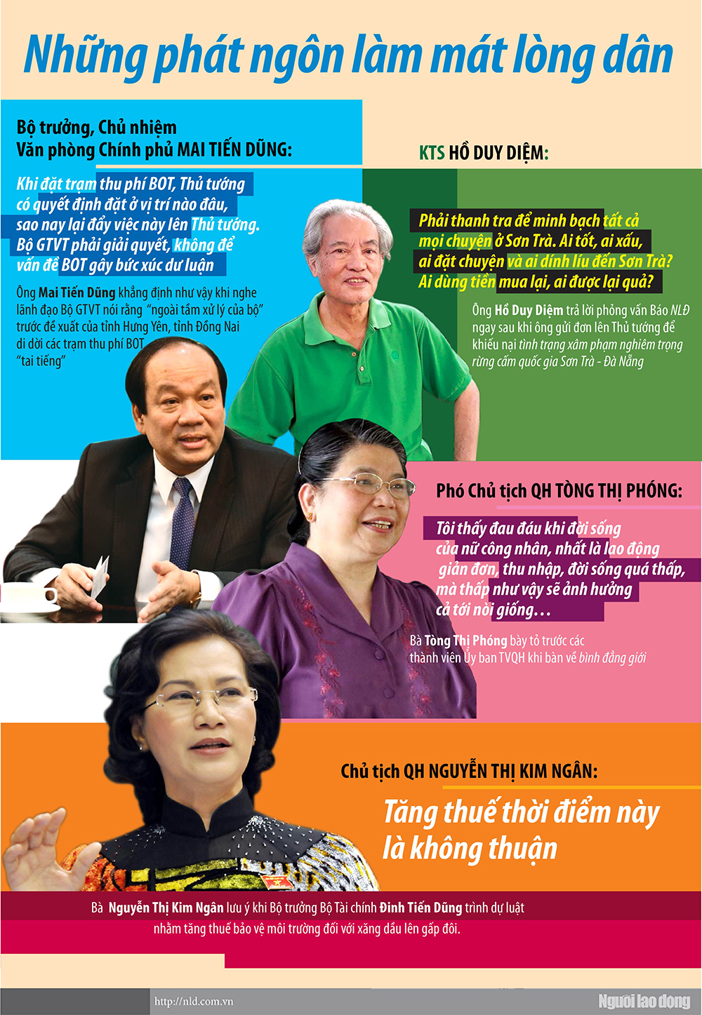 Những ph&aacute;t ng&ocirc;n l&agrave;m m&aacute;t l&ograve;ng d&acirc;n - Ảnh 1.