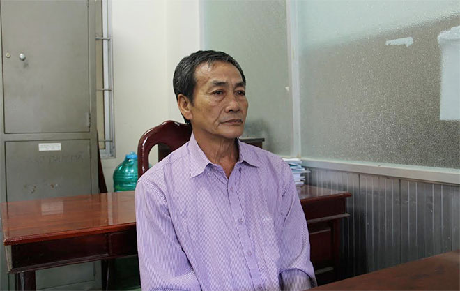 Nguyễn Văn Súc tại cơ quan điều tra.
