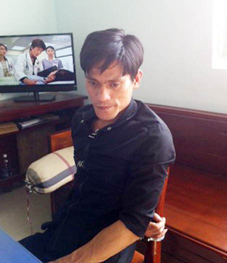 Ngô Duy Phước khi bị bắt.