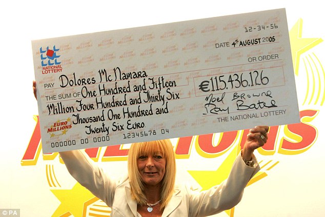 Người đang giữ kỉ lục trúng số ở Ireland là bà Dolores McNamara với giải thưởng gần 125 triệu USD năm 2005. Ảnh: PA