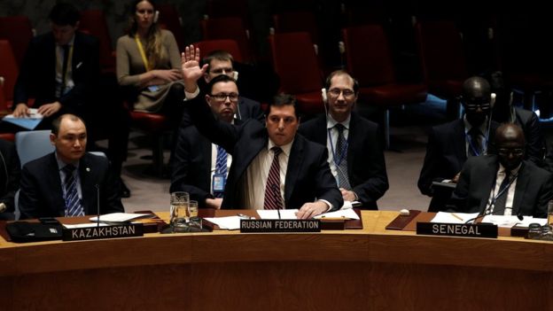 Nga - Trung lần thứ 7 phủ quyết nghị quyết trừng phạt Syria