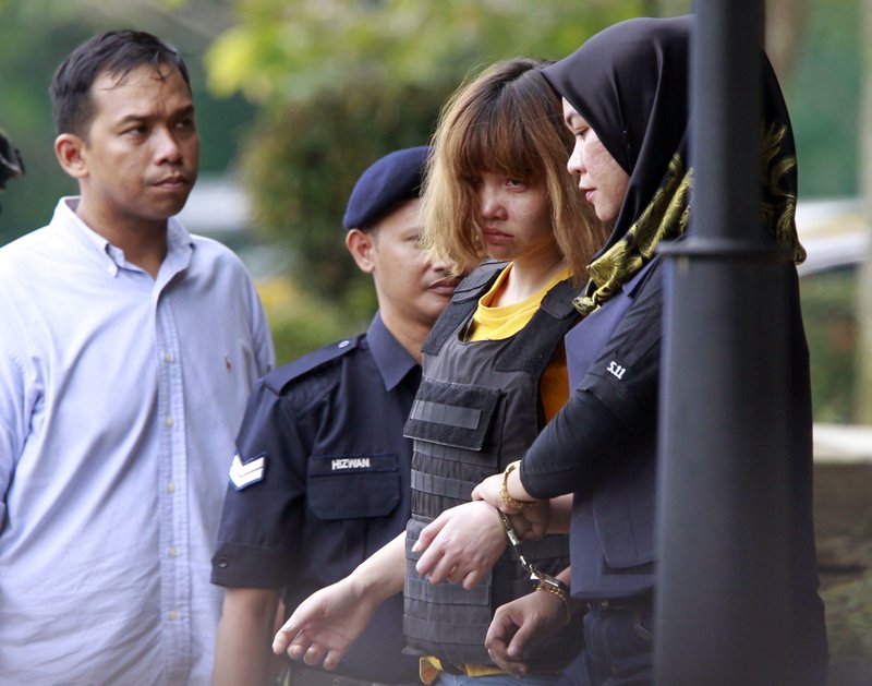 Vụ ông Kim Jong-nam: Đoàn Thị Hương không nhận tội