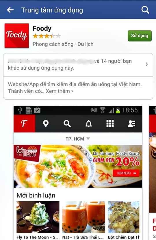 Fanpage của Foody cũng đã ra đi.