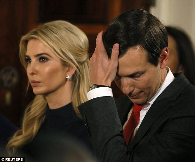 Ivanka và chồng. Ảnh: Reuters