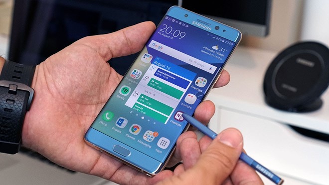 Galaxy Note 7 sẽ quay lại thị trường. Ảnh: PocketNow.