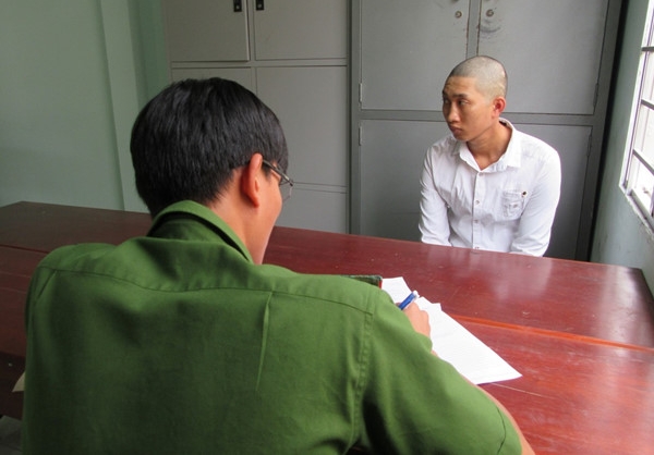 
Nguyễn Quốc Duy tại cơ quan điều tra
