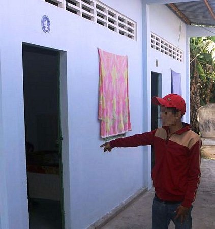Phòng trọ, nhà nghỉ mà Đạt, Thịnh và Duy cùng với H. tới lui.