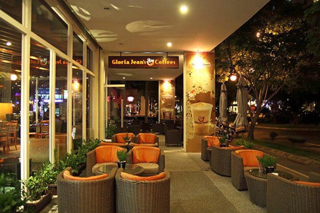 Gloria Jean’s Coffees Grand View, Phú Mỹ Hưng là cửa hàng cuối cùng của thương hiệu cà phê Australia tại Việt Nam. Ảnh: GJC.
