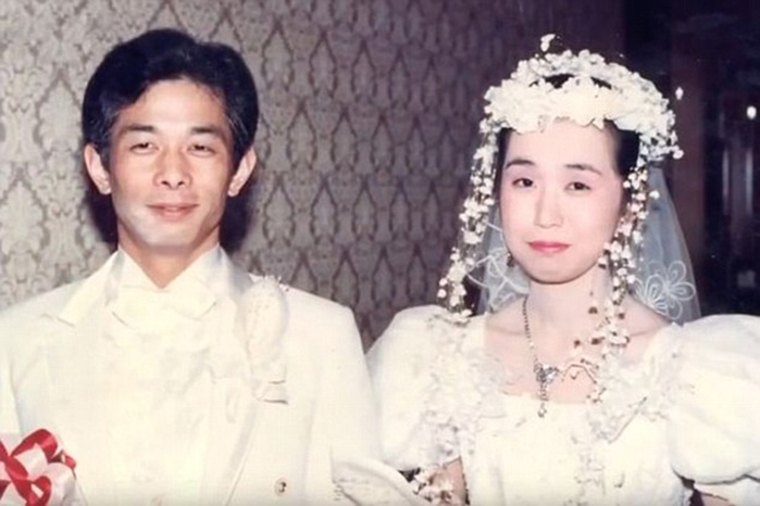 Ảnh cưới của vợ chồng &ocirc;ng &Ocirc;ng Otou Yumi Ảnh: YOUTUBE