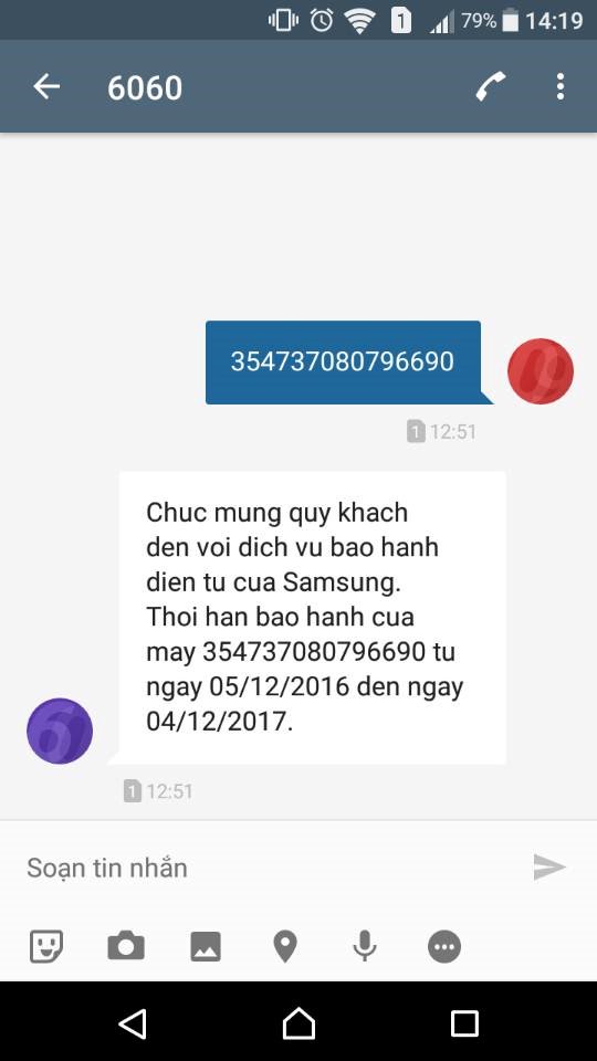 Máy nhái dùng chung số IMEI của một máy chính hãng.