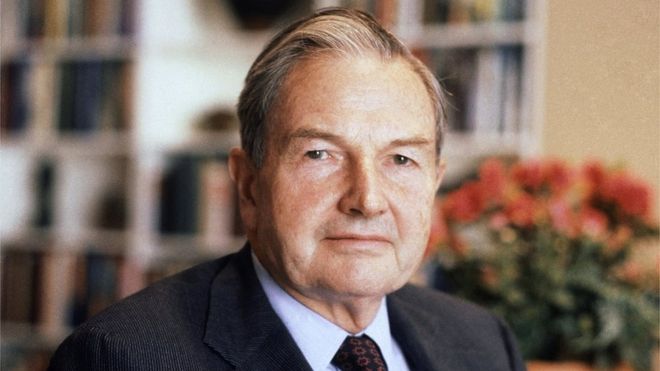 Tỉ phú "thay tim 7 lần" David Rockefeller qua đời ở tuổi 101