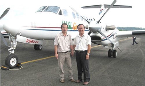 Máy bay của Bầu Đức về tay chủ mới