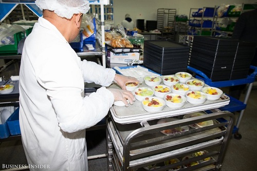 Sự thật có thể khiến bạn sợ thức ăn trên máy bay
