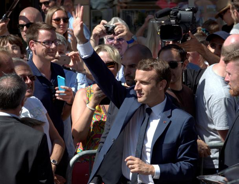 Bầu cử Quốc hội Pháp: Đảng của ông Macron dẫn đầu