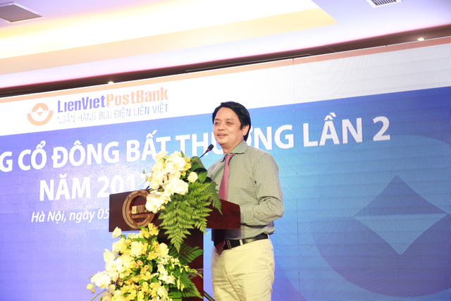 Chủ tịch LienVietPostBank phủ nhận tin đồn sáp nhập Sacombank